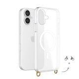 Coque MagSafe avec anneaux amovibles Or et Argent