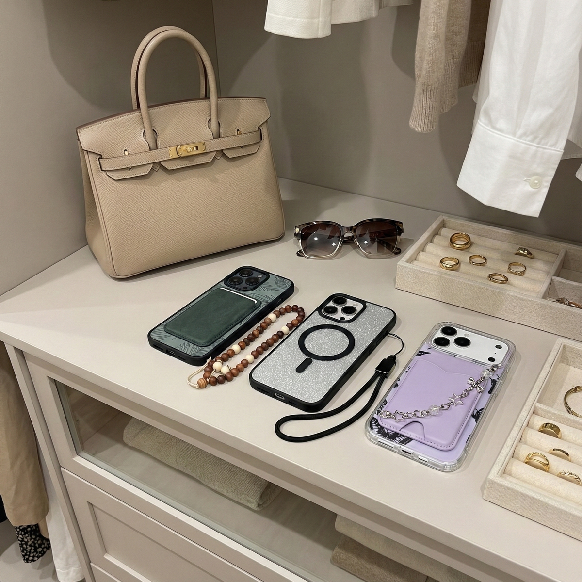 Une garde-robe infinie pour votre téléphone.