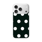 Film arrière Tendance Pois Intemporel pour iPhone 18 Pro Max — pois verts