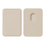 Porte-Cartes MagSafe Alcantara Beige