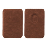Porte-Cartes MagSafe Alcantara Marron